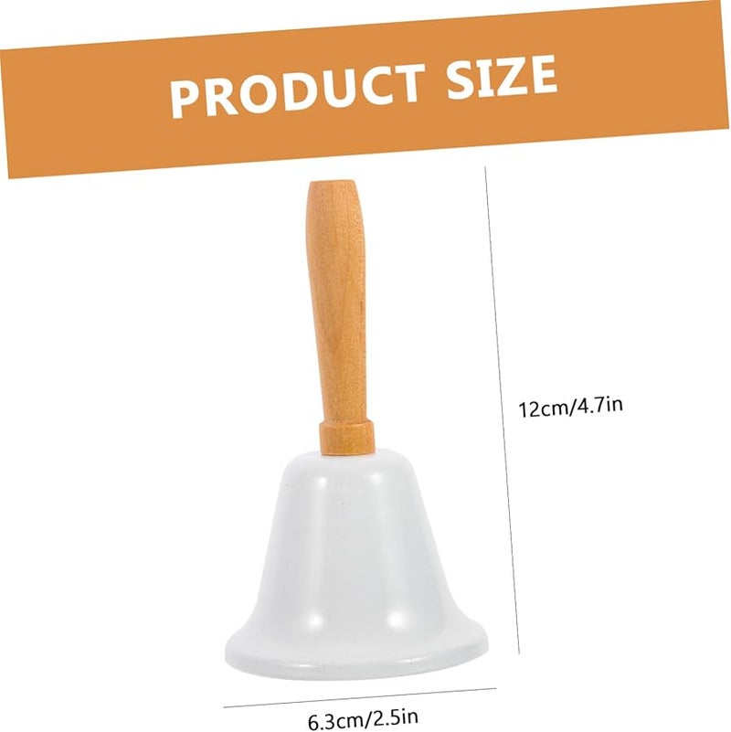 Wooden Handle Call Bell for Home Office School Decor Christmas Ornament Pet Training - Image 2